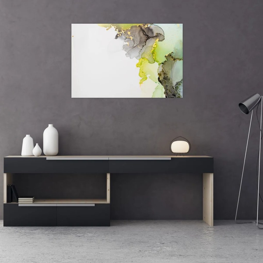 Tablou - Arta abstractă în cerneală (90x60 cm)