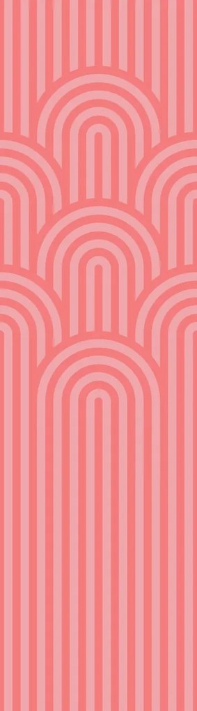 Fototapet, Happy Hills, Bubble Gum, Rebel Walls