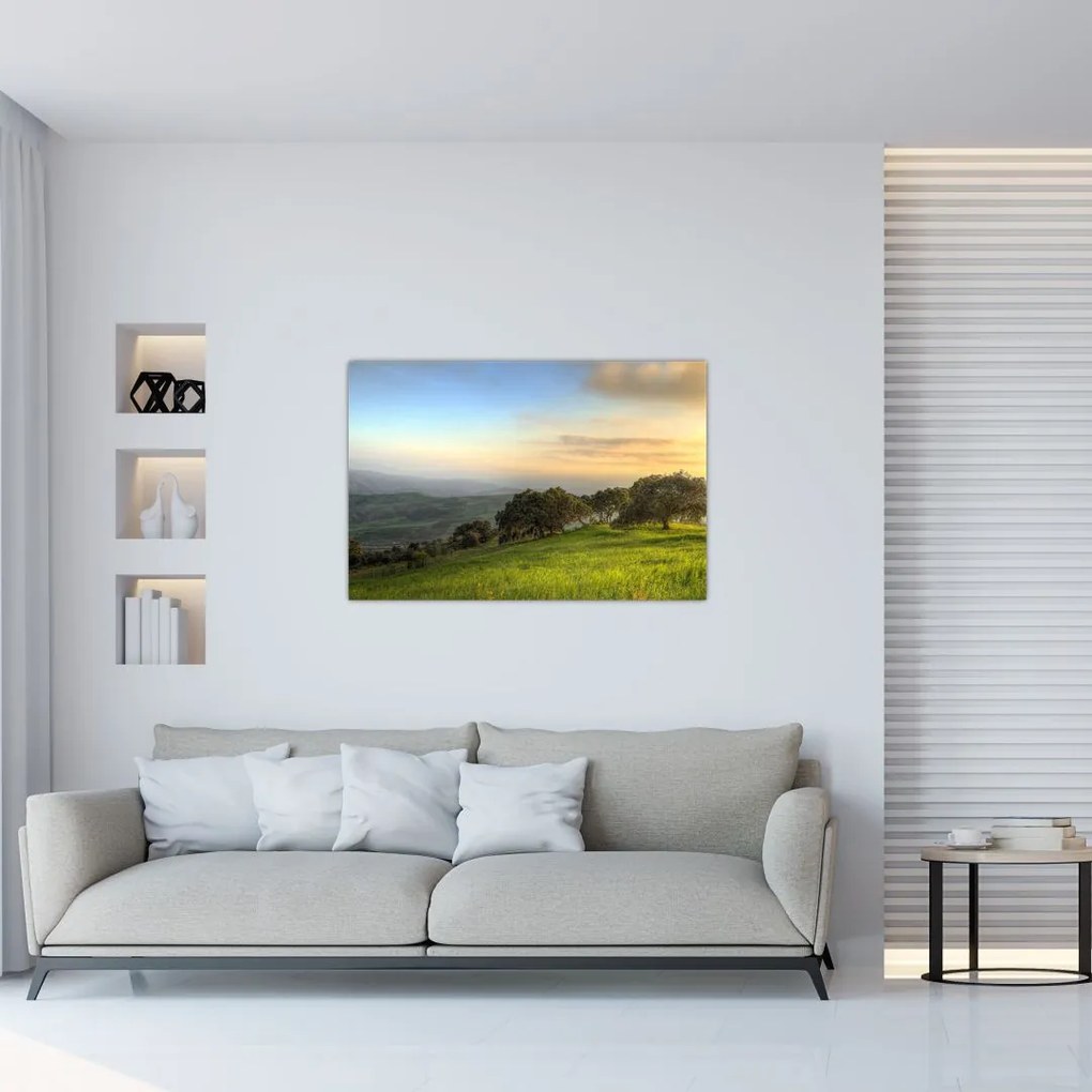 Tablou - Privire de pe deal (90x60 cm)