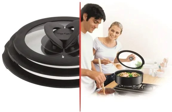 Capac de sticlă Tefal INGENIO 18 cm