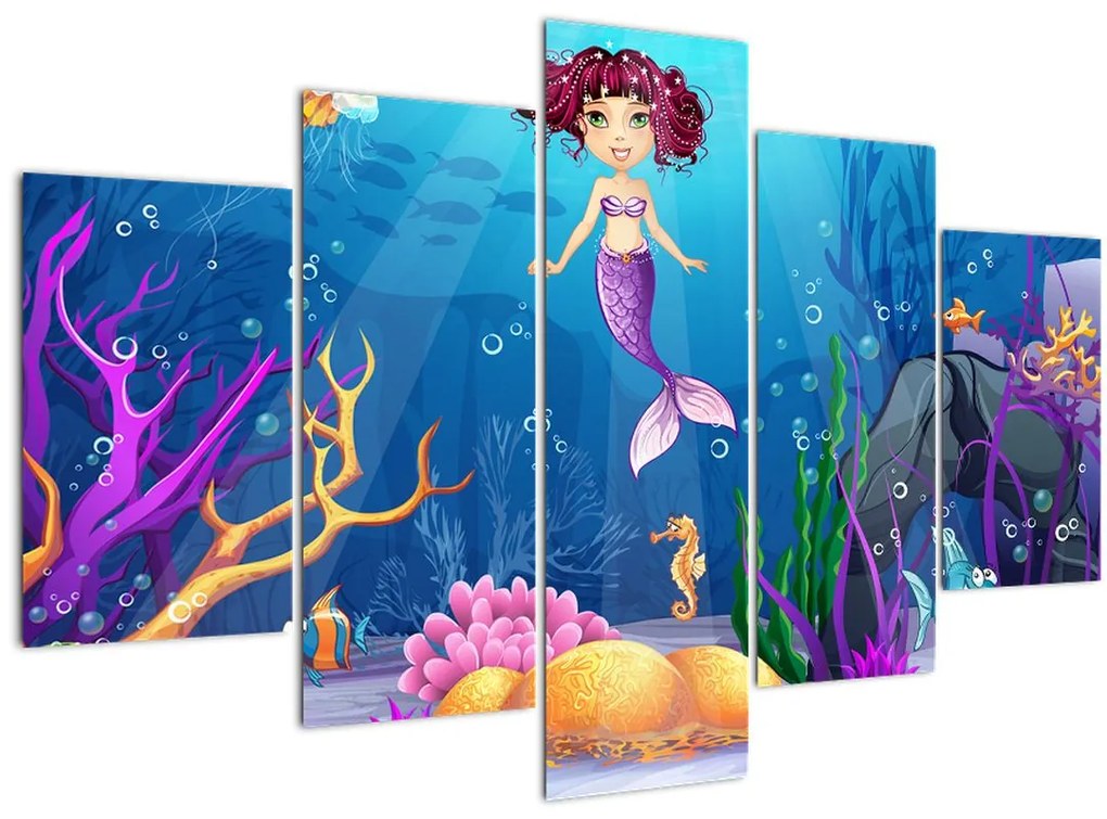 Tablou - Sirenă (150x105 cm)
