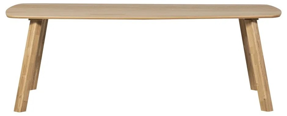 Masă de dining din lemn de stejar 100x220 cm Tablo – WOOOD