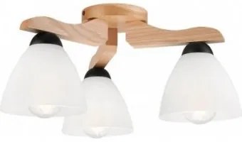 Plafoniera rustica 3 becuri E27 Andreas 41223 Lamkur