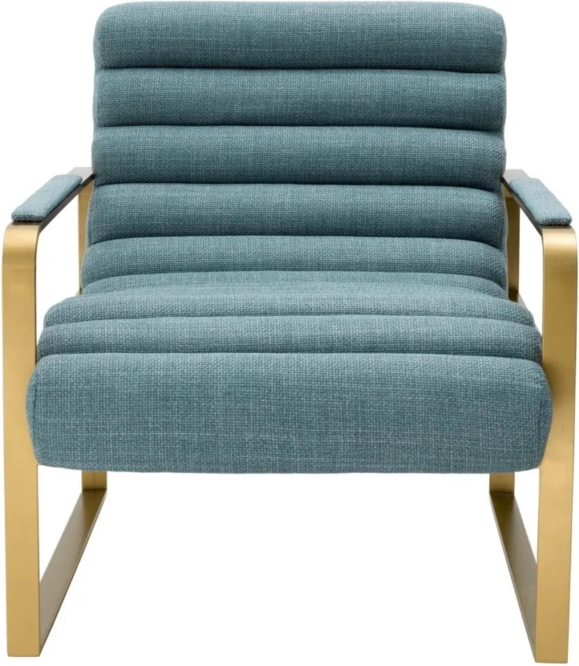 Fotoliu elegant design LUX Olsen, scalea blue