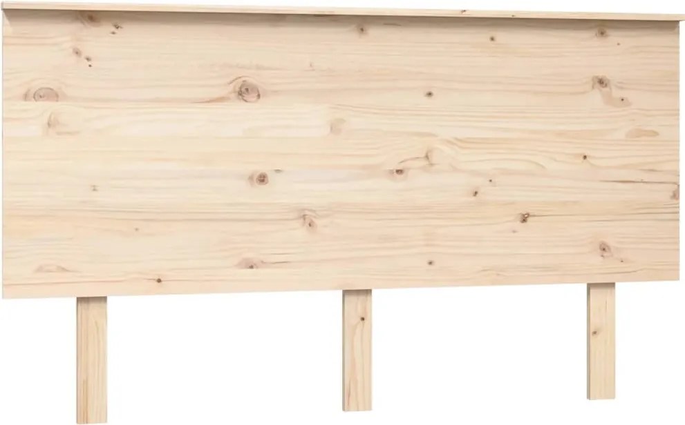 vidaXL Tăblie de pat, 144x6x82,5 cm, lemn masiv de pin