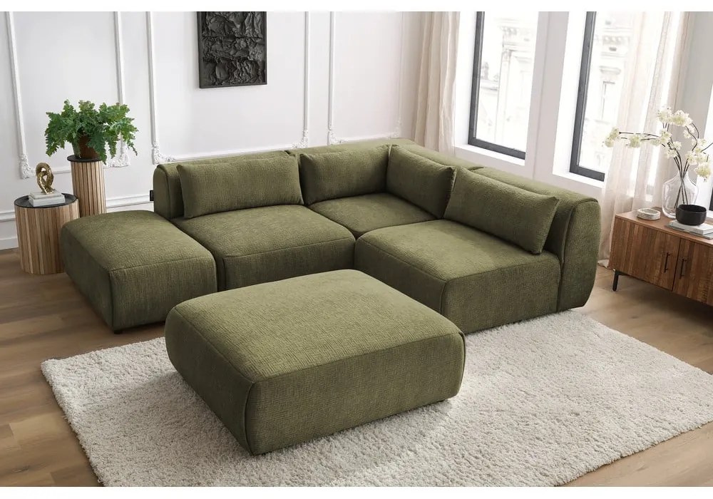 Colțar verde (cu colțar variabil) Jeanne – Bobochic Paris