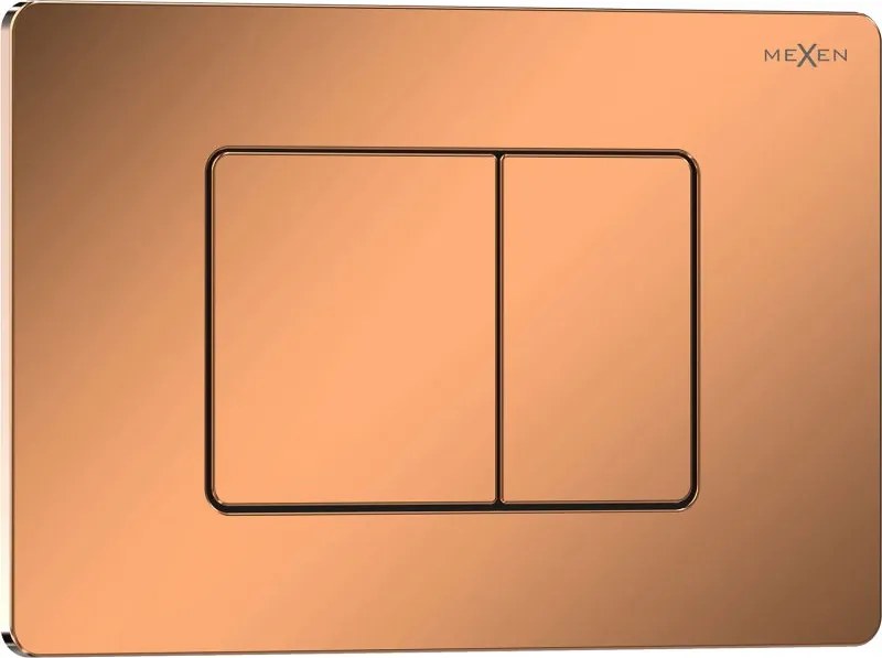 Mexen Tex 05 buton de spălare oțel inoxidabil, aur roz lucios - 6105-09