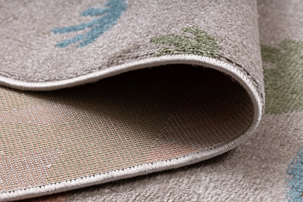 Covor FUN Dino pentru copii, Dinoszauruszok bej - SECUNDAR-COTATI PRODUSUL