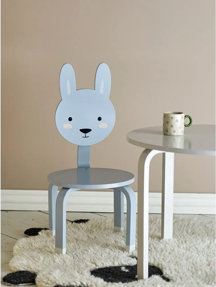 Scaun de copii gri Marle – Bloomingville Mini