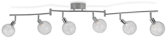 Philips 50161/11/PN - Lampa spot MYLIVING NET 6xG9/28W/230V