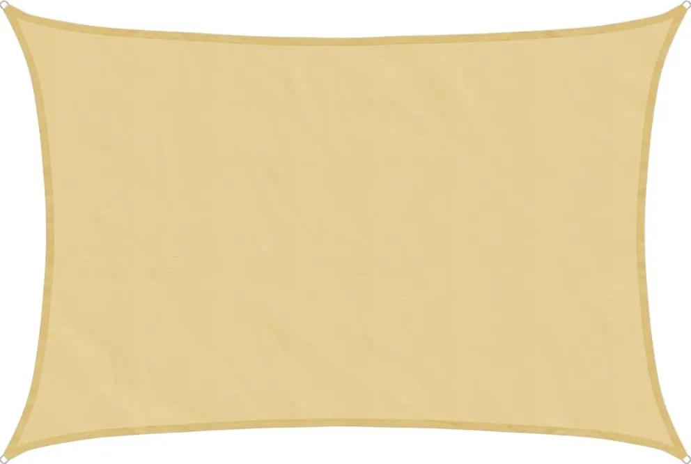 vidaXL Parasolar, nisipiu, 2,5x2 m, 100% poliester Oxford