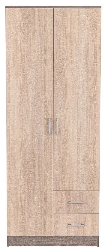 Dulap Miami 80x205 cm stejar Sonoma-stejar York