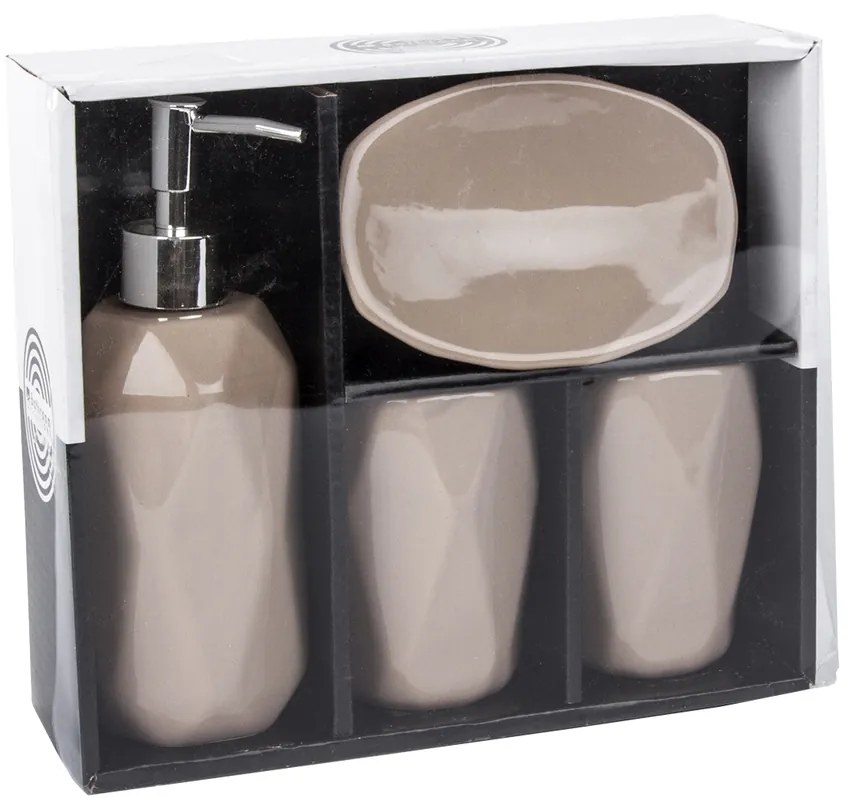 Set de accesorii baie Dolomit bej