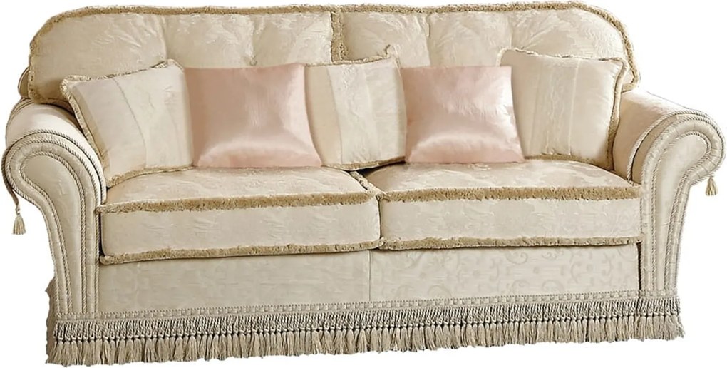 Canapea lemn masiv Clasică Imperial 170/220 cm - Nu, 3 locuri