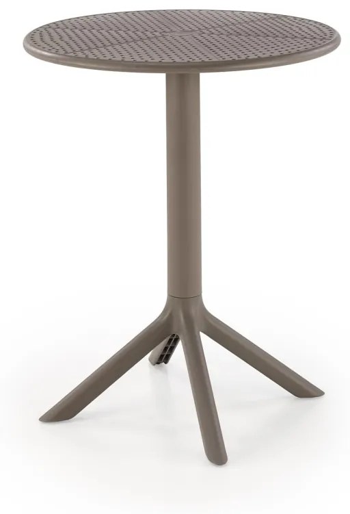 Masa rotunda Calvo khaki ø60/h72 cm