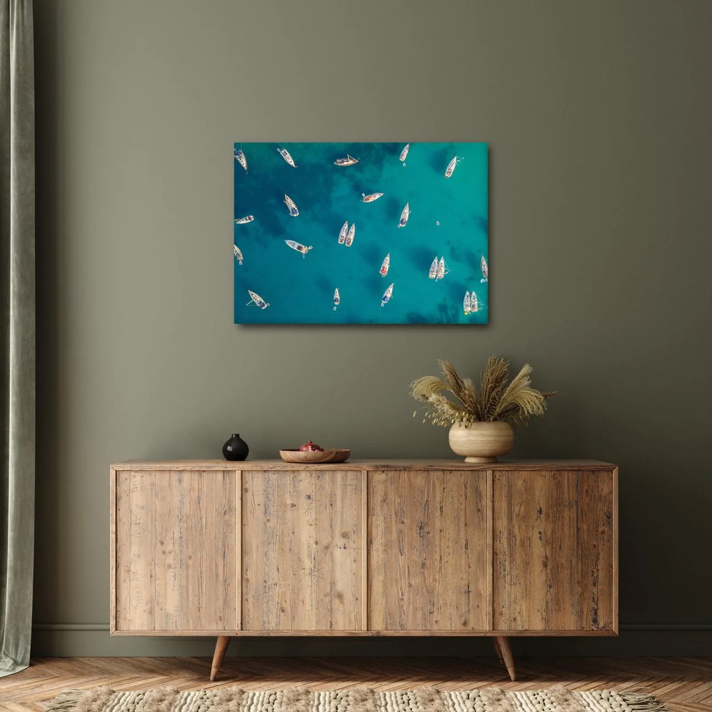Tablou - Sailboats (70x50 cm)