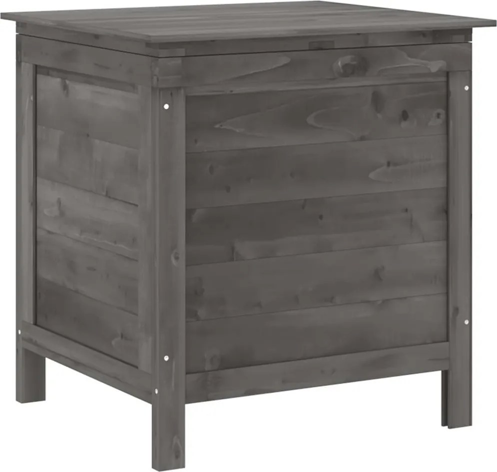 vidaXL Ladă depozitare grădină antracit 50x49x56,5 cm lemn masiv brad