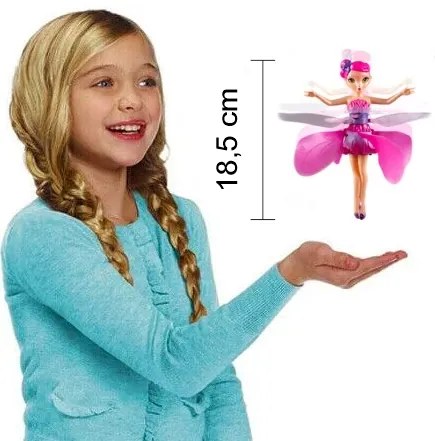 Zaparkorun Zână magică zburătoare - pink