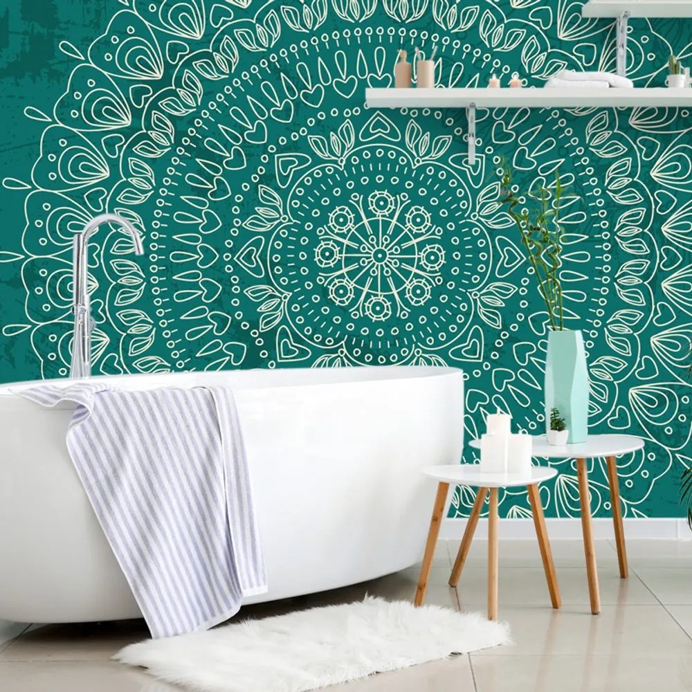 Tapet Mandala pictată