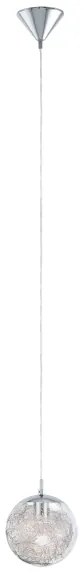 Eglo 93073 - Lustră LUBERIO, 1xE27/60W/230V, Ø 25 cm
