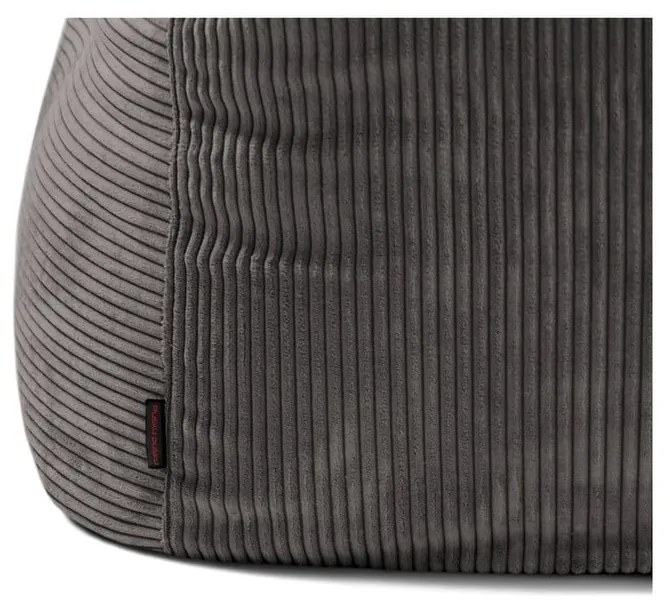 Fotoliu bean bag verde mentă cu tapițerie din catifea reiată Sofa Seat Lounge – SLOWDOWN