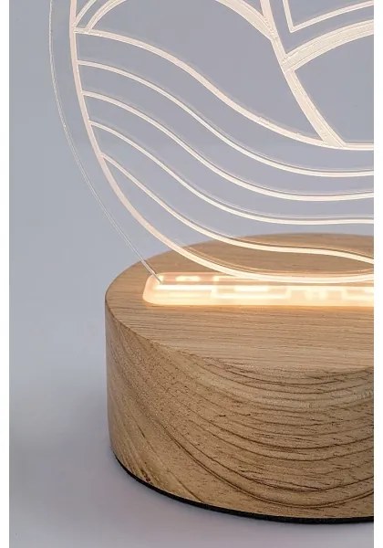 Veioză LED de masă pentru copii AKALI LED/2W/5V 3000K fag barcă Rabalux 76001