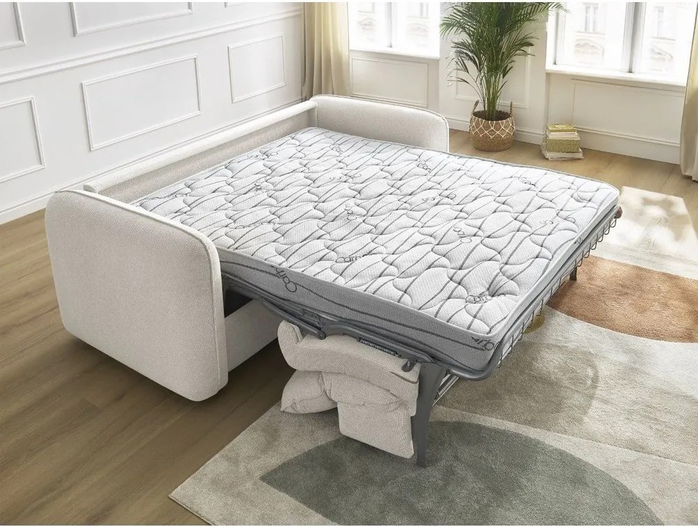 Canapea albă 236 cm Achille – Bobochic Paris