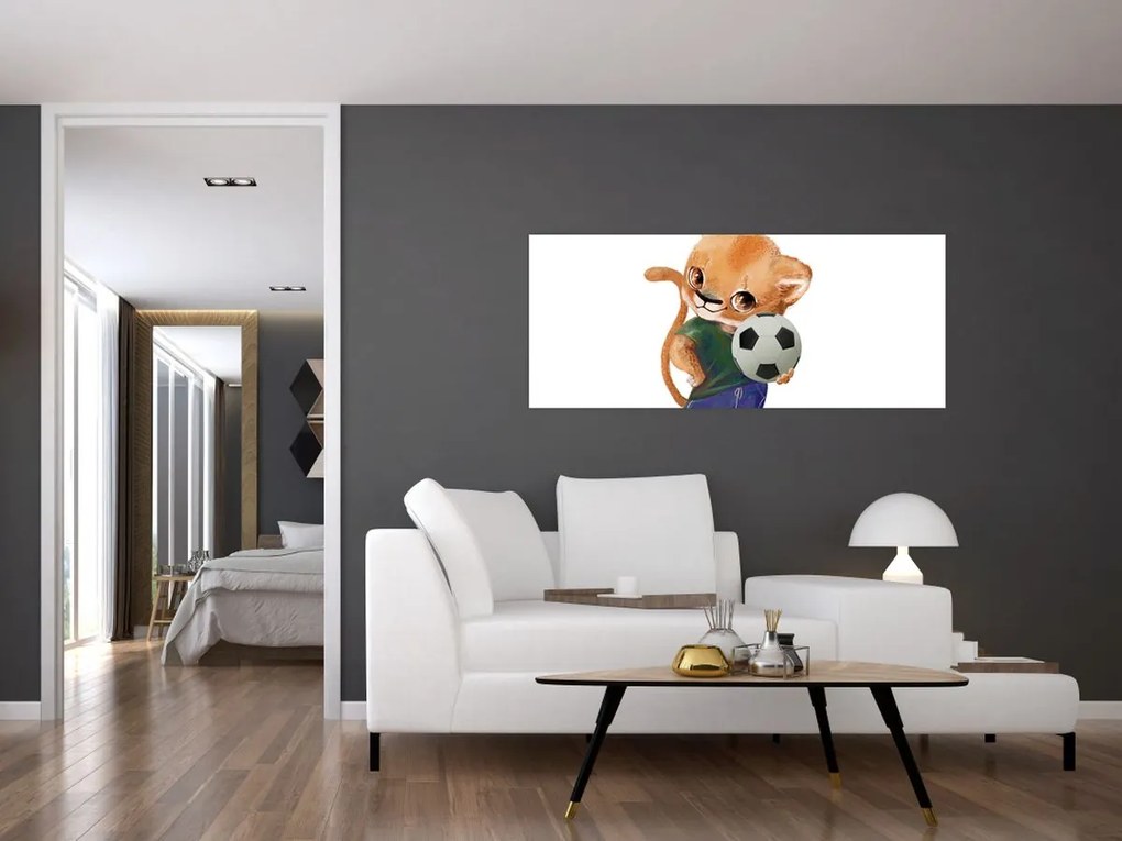 Tablou - Animăluț în acuarelă N⁰4 (120x50 cm)