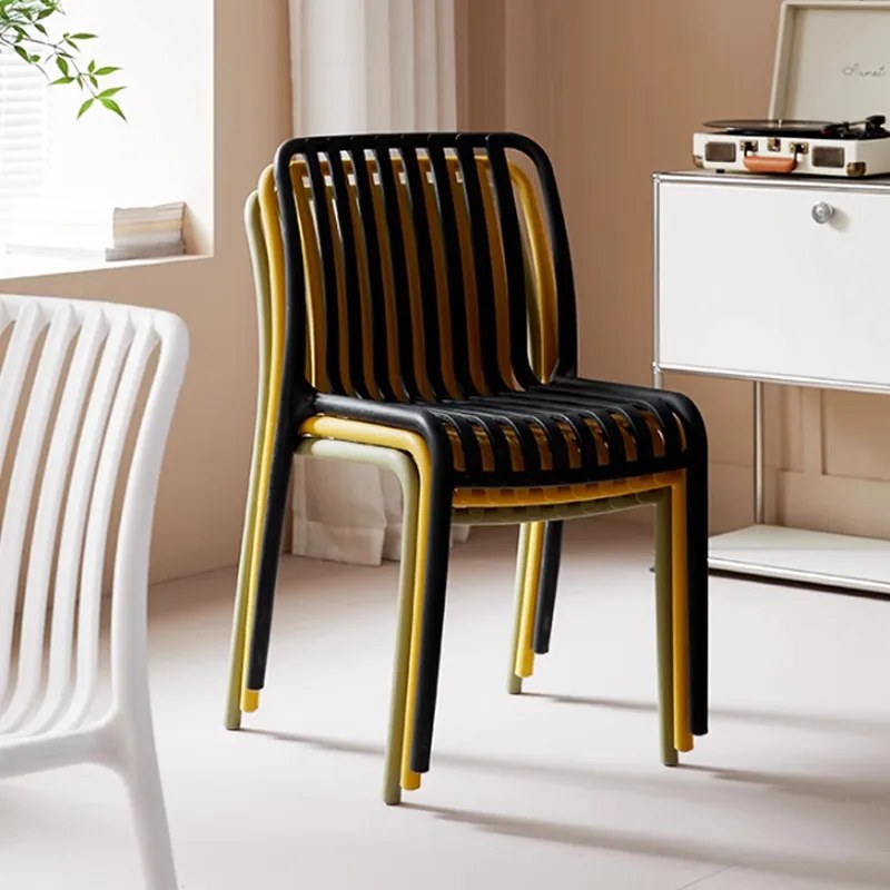 Scaun din plastic TREGO, antracit