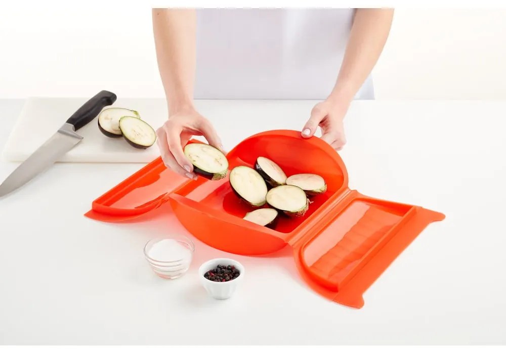 Recipient din silicon pentru gătire la aburi – Lékué