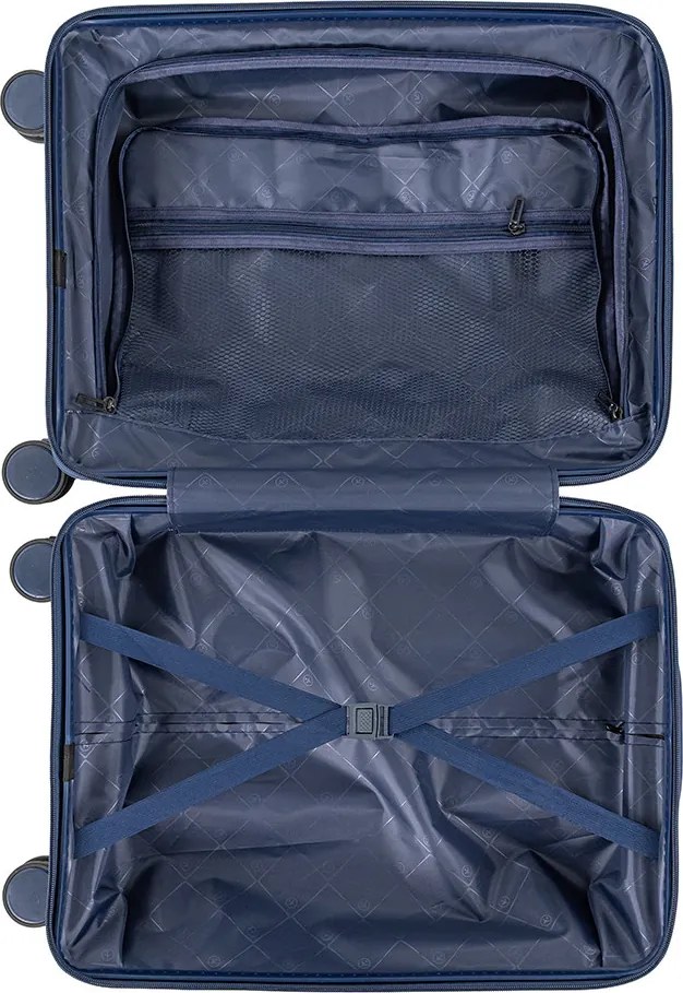 Valiză mare TravelLux Endure cu hardtop 50x78x30 cm albastru închis