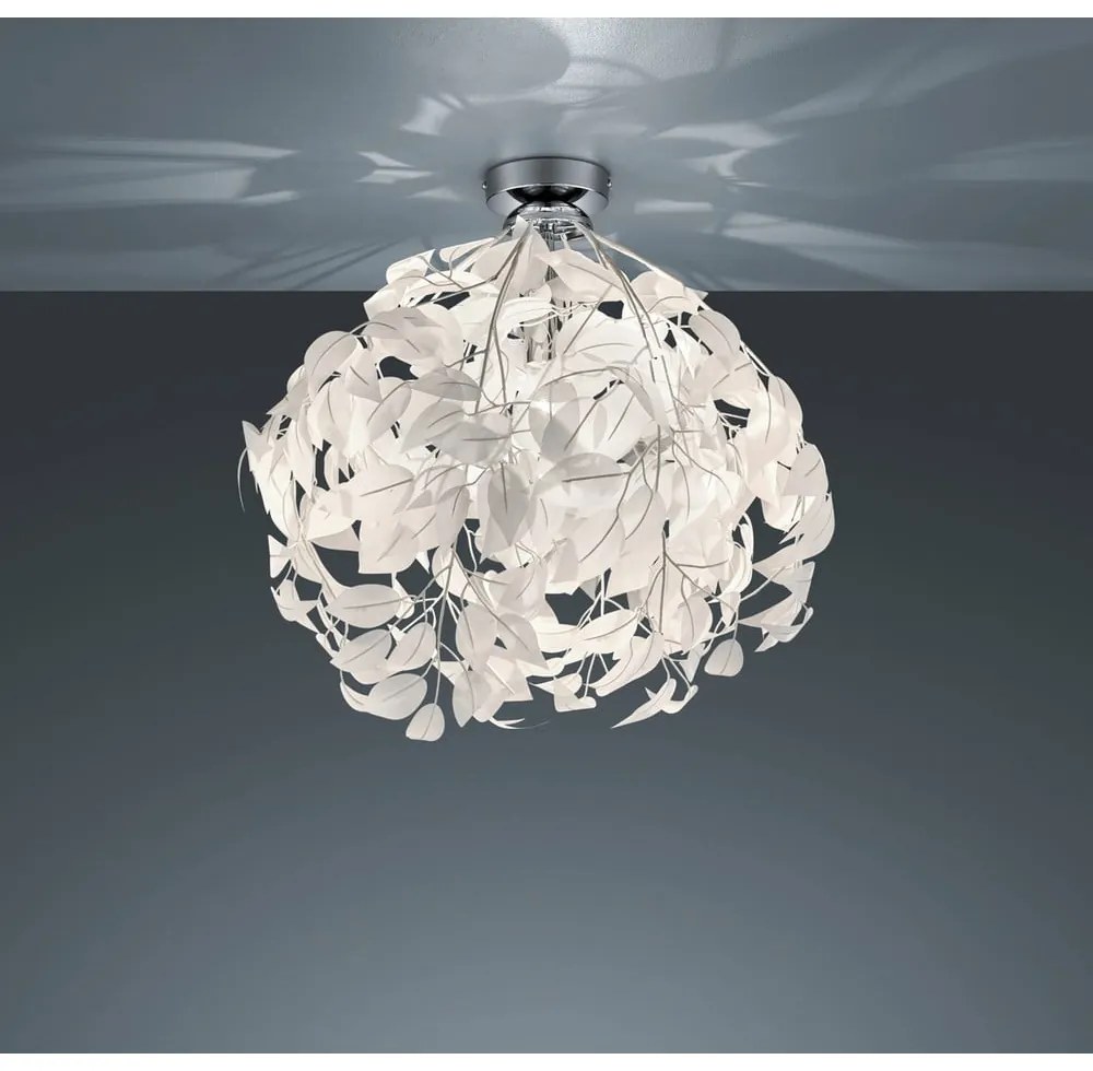 Lustră Trio Pendant Leavy, înălțime 58 cm, alb