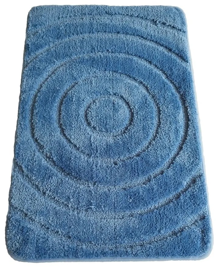 Covoraș de baie albastru 50x80 cm – JAHU collections