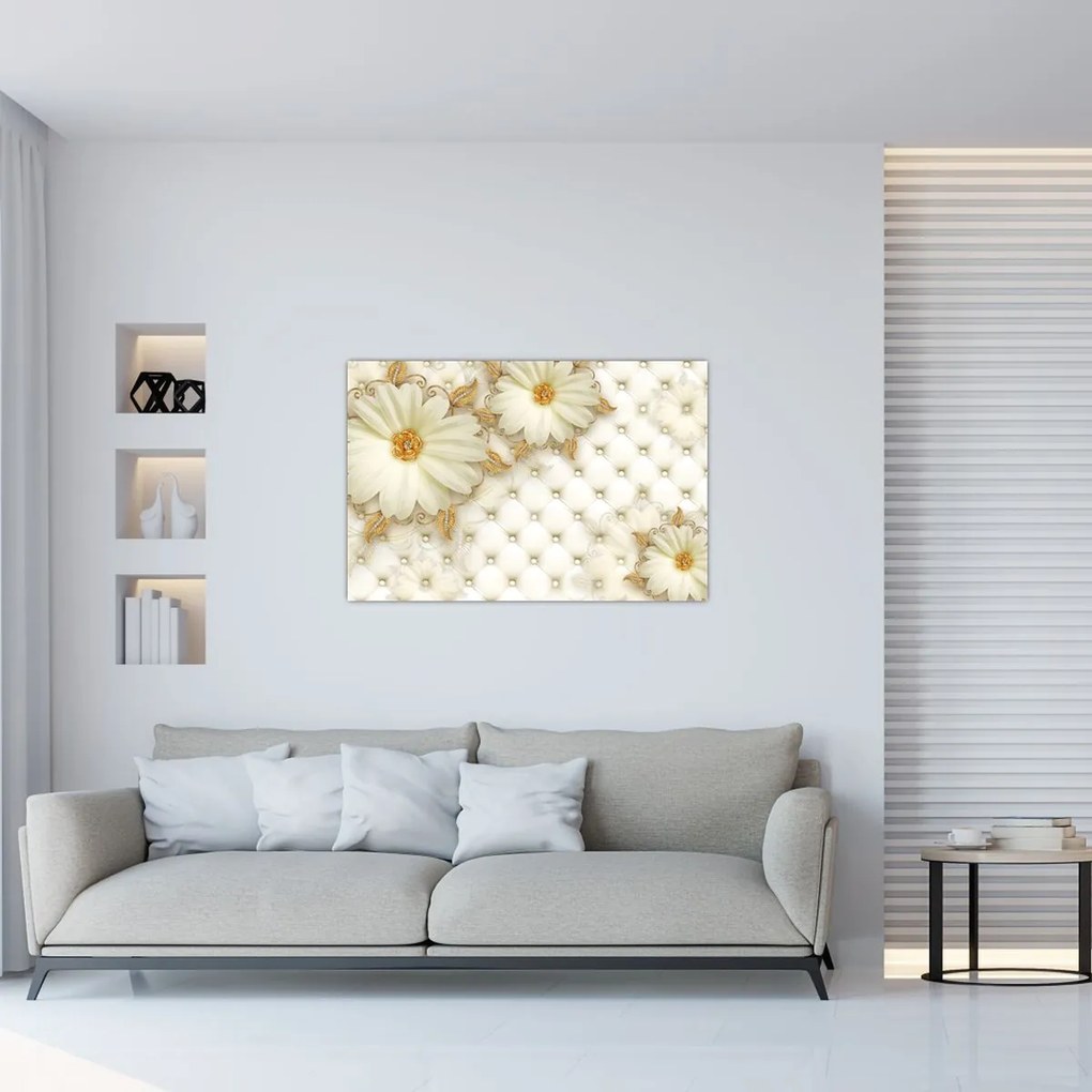 Tablou - Colaj auriu (90x60 cm)