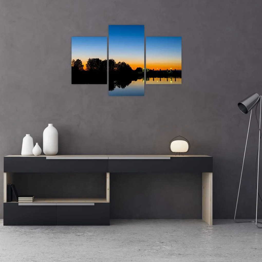 Tablou cu apus de soare (90x60 cm)