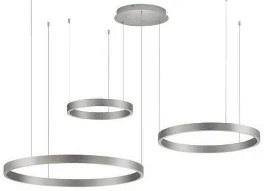 Lustra LED circulara cu 3 inele 80/60/40cm ELOWEN