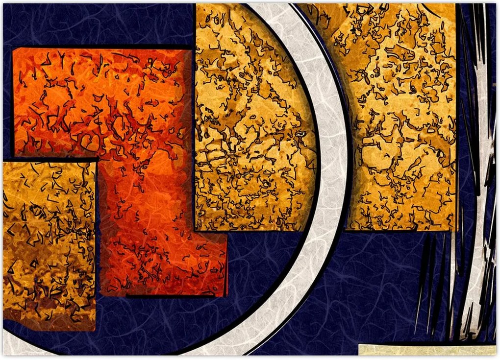 Tablou abstract (70x50 cm)