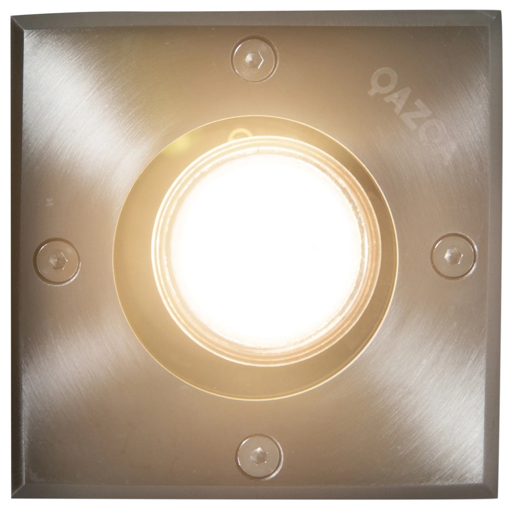 Spot îngropat din oțel 10,5 cm IP65 - Basic Square