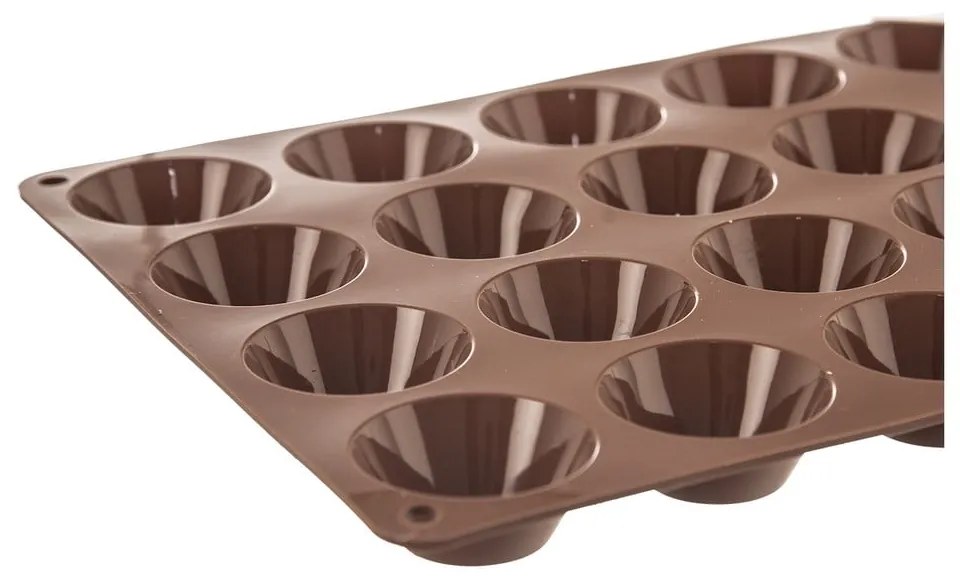 Formă de copt pentru brioșe din silicon 23,5x29 cm – Orion