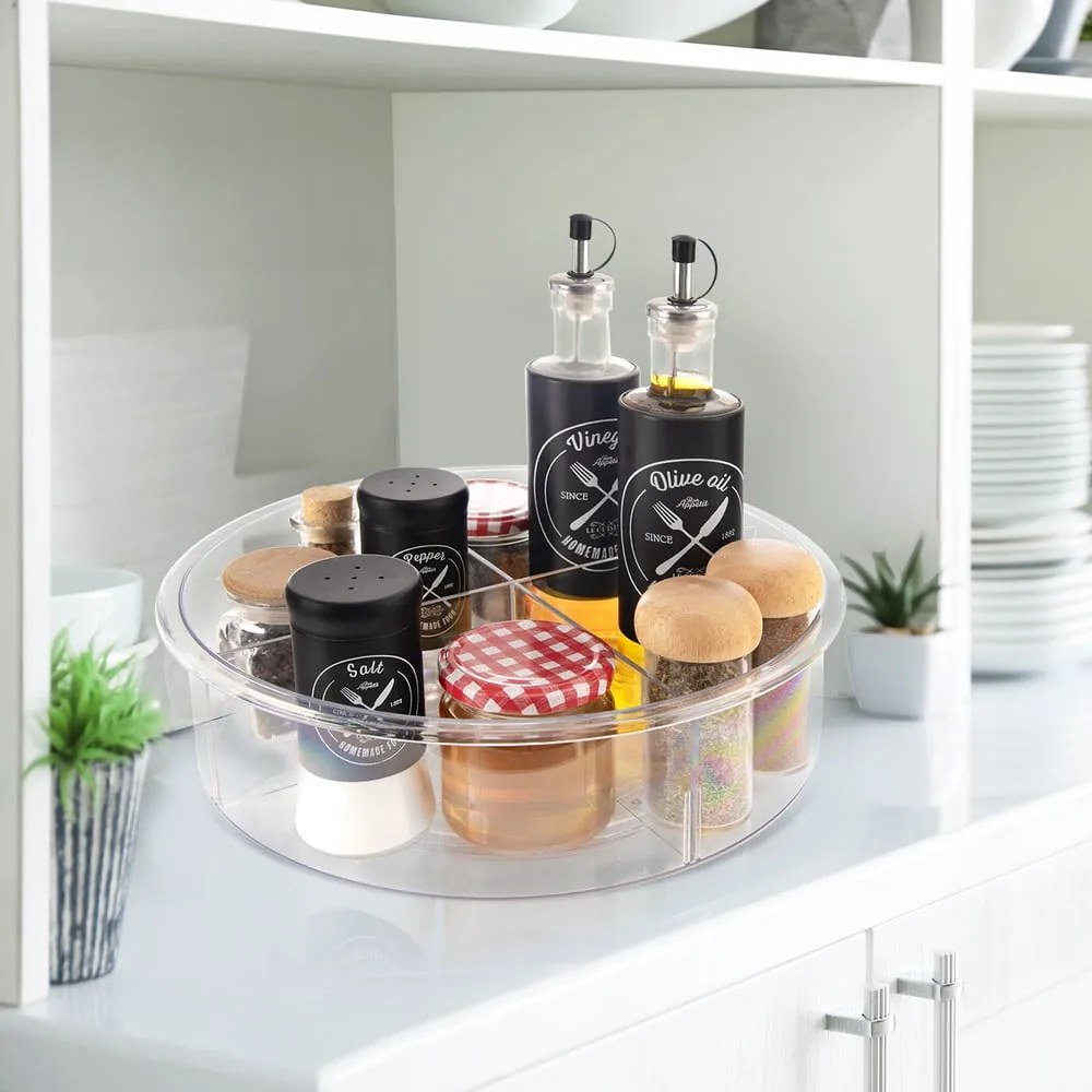 Organizator pentru mirodenii rotativ din plastic ø 30 cm – Orion