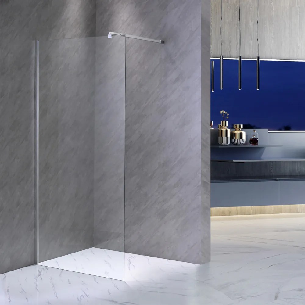 Perete de duș River walk-in 90x190 cm