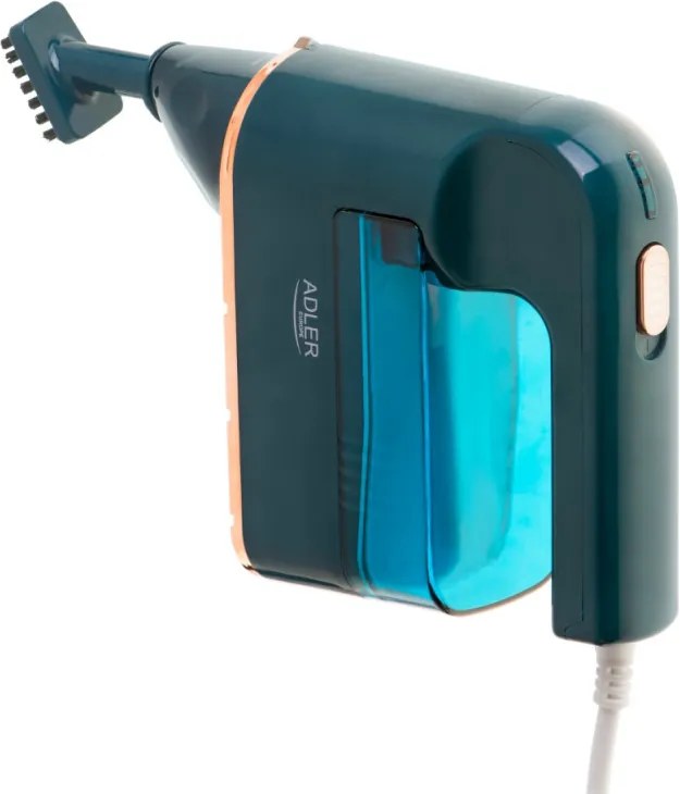Aparat multifunctional de curatare cu aburi Adler AD 7050, 1200 W, 22ml/min, Rezistenta apa IPX4, 0.120 L, Accesorii, Verde