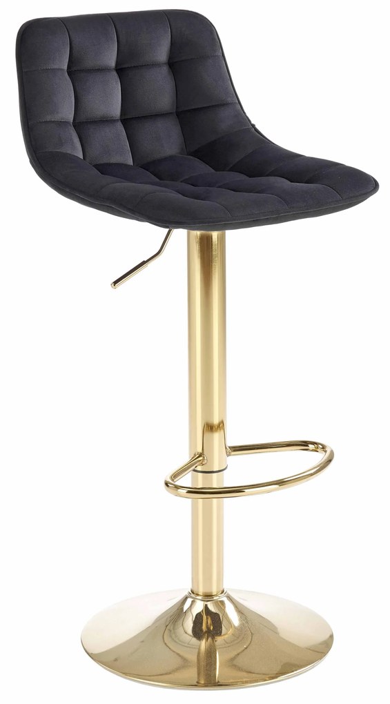 Scaun tip bar Harriet (Auriu + Negru). 1049375