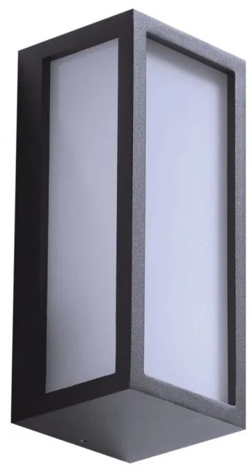 Aplica de perete exterior moderna IP54 VENETO gri inchis