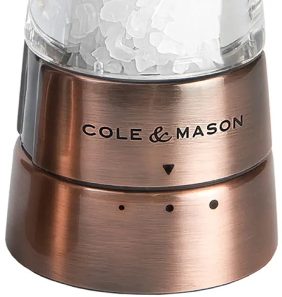 Cole&Mason DERWENT set 2 râșnițe sare și piper, 19 cm, cupru