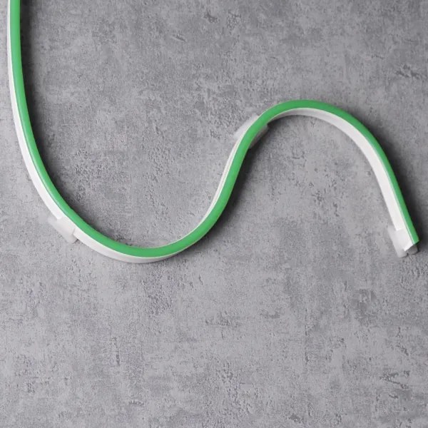 Banda LED NEON 5m LED/30W/24V verde IP65