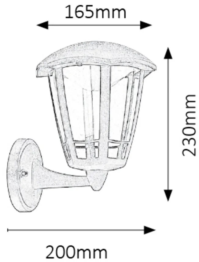 Aplica LED pentru iluminat exterior, up light, IP44 Sorrento 8126 RX