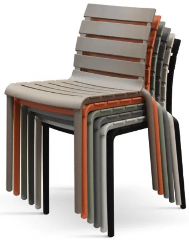 SCAUN SABBIA -POLIPROPILEN- HORECA - BEJ TAUPE