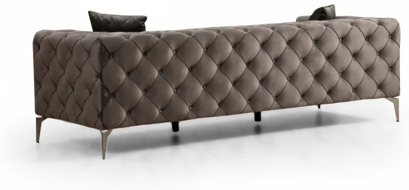 Canapea cu 3 Locuri Como 3 Seater, Antracit