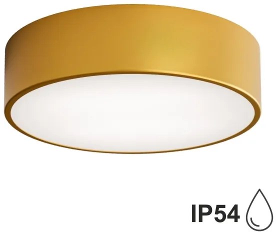 Plafonieră pentru baie Brilagi CLARE 2xE27/24W/230V d. 30 cm IP54 auriu